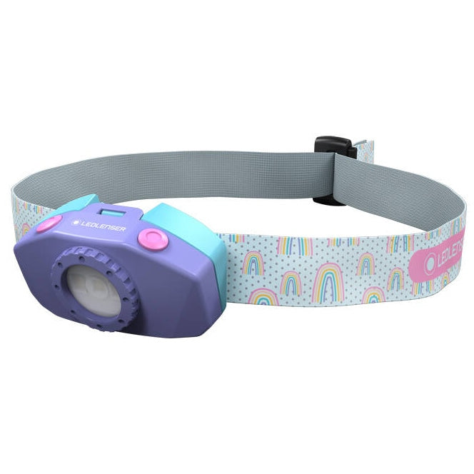 Latarka czołowa Ledlenser KidLed 2 Lila - 40 lumenów