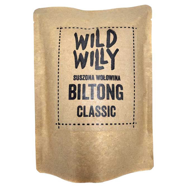 Suszona wołowina Wild Willy Biltong Classic 40 g