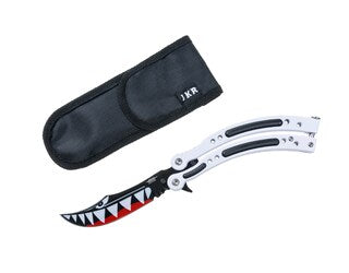Nóż składany motylek Joker CS:GO White Shark