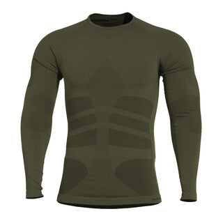 Koszulka termoaktywna Pentagon Plexis Long Sleeve - Camo Green
