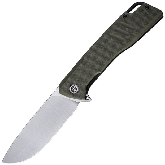 Nóż składany Petrified Fish Loco PF-B02 - Stonewash/Green