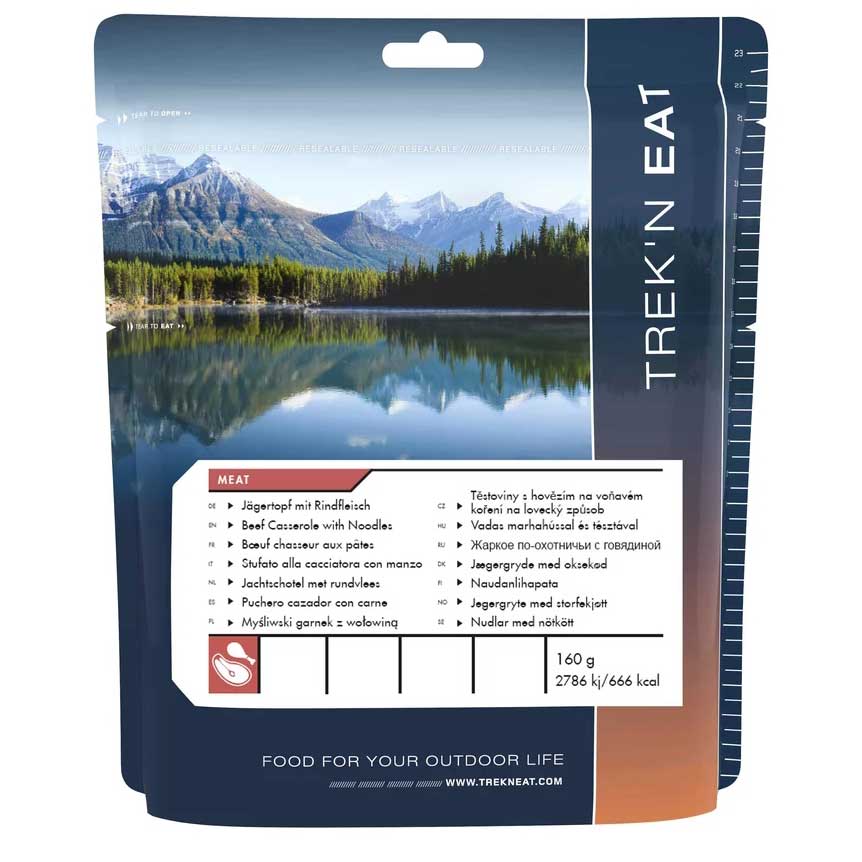 Żywność liofilizowana Trek'n Eat - wołowina z makaronem 160 g