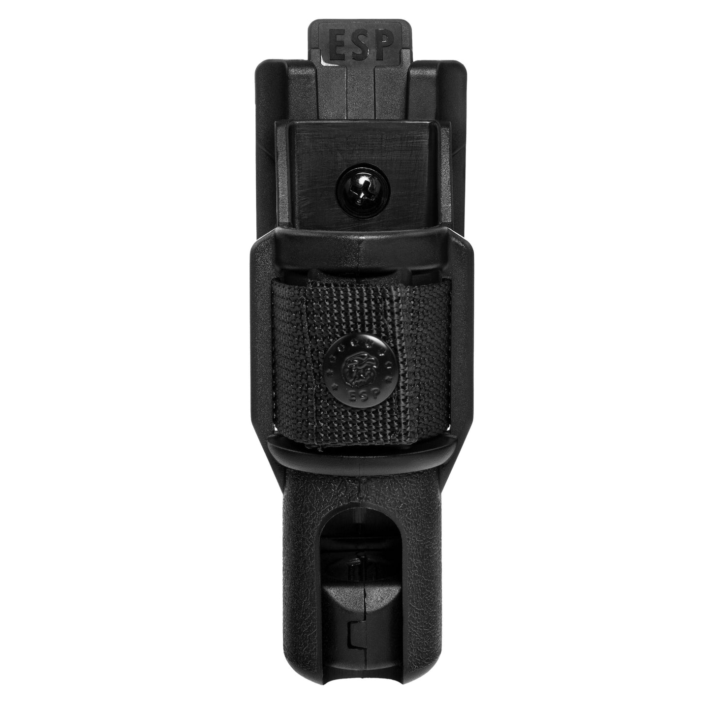 Pałka teleskopowa ESP Easy Lock Button Ergonomic Triangle End hartowana 18"- Black