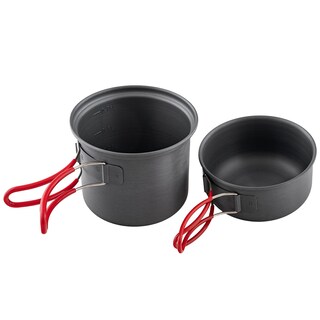 Menażka aluminiowa Alpinus Valdes - Szara