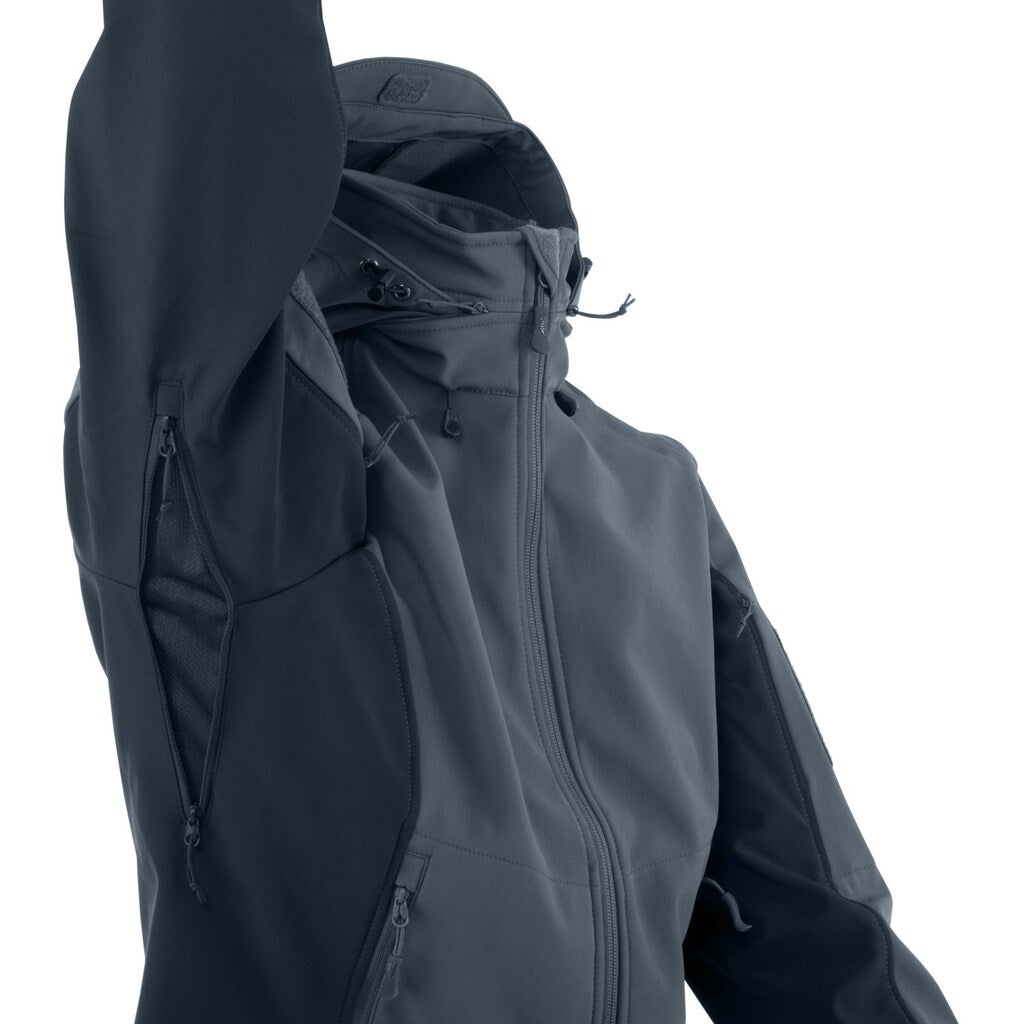 Kurtka damska Helikon Gunfighter Softshell - Navy Blue