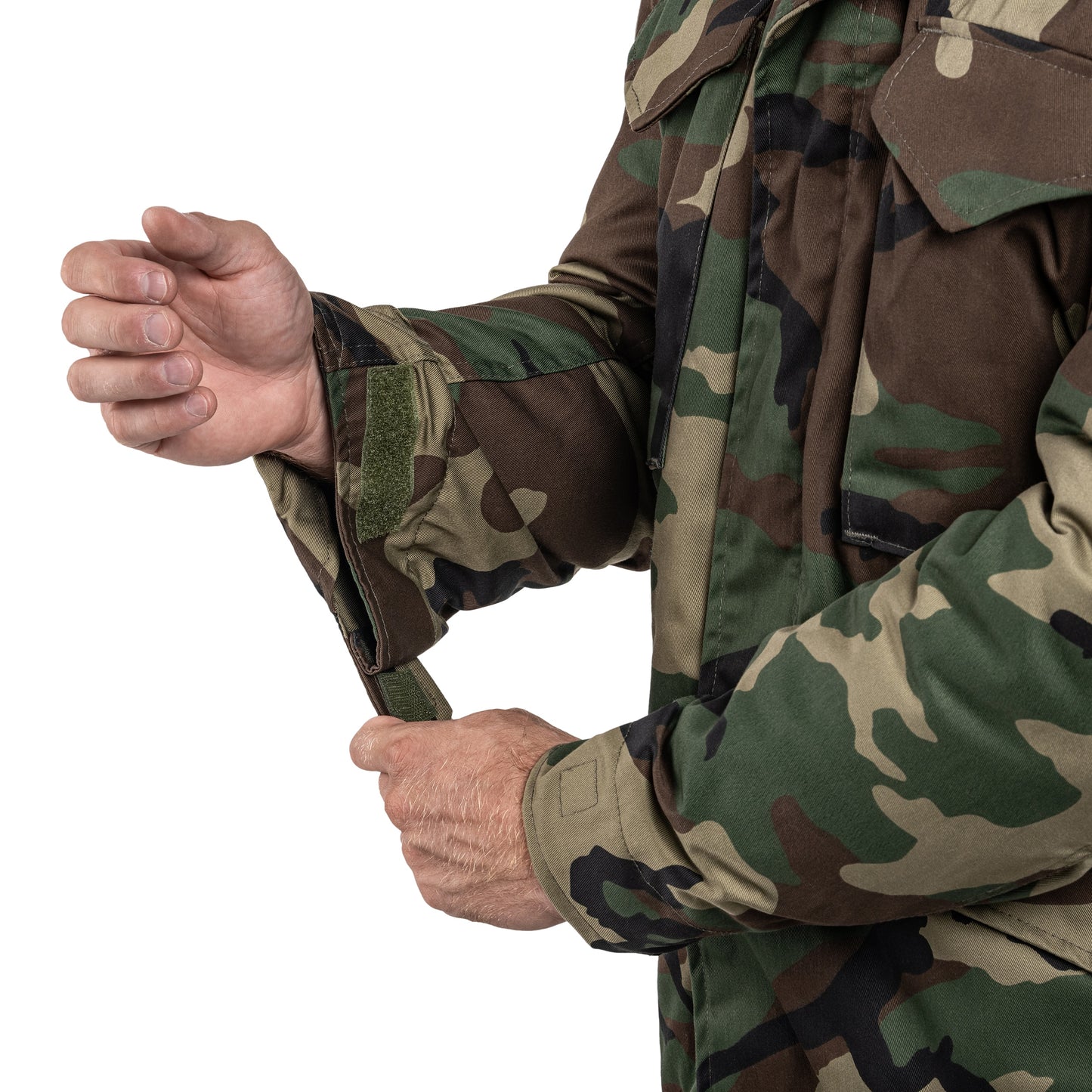 Kurtka Mil-Tec M65 Woodland