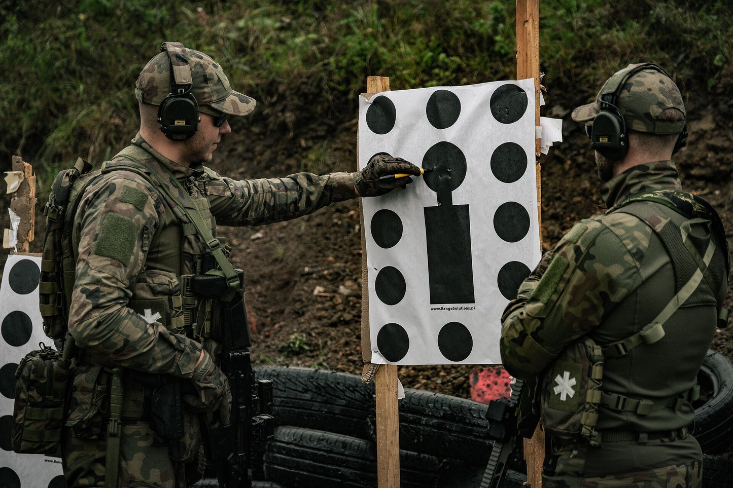 Tarcze strzeleckie Range Solutions T4 Bulinek - 50 szt.
