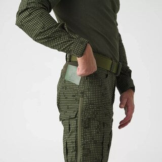 Spodnie Helikon MCDU Polycotton Stretch Rip-Stop - Desert Night Camo / Olive Green