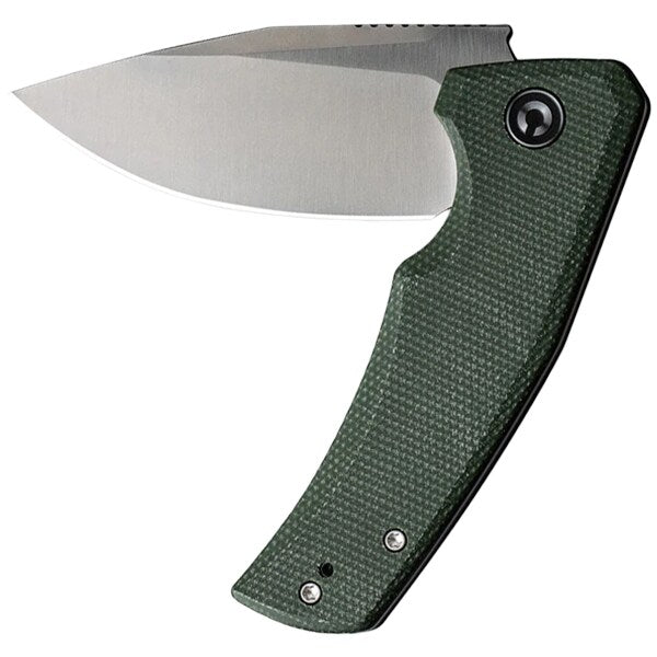 Nóż składany Civivi Regulatron Satin Nitro-V Canvas Micarta - Green