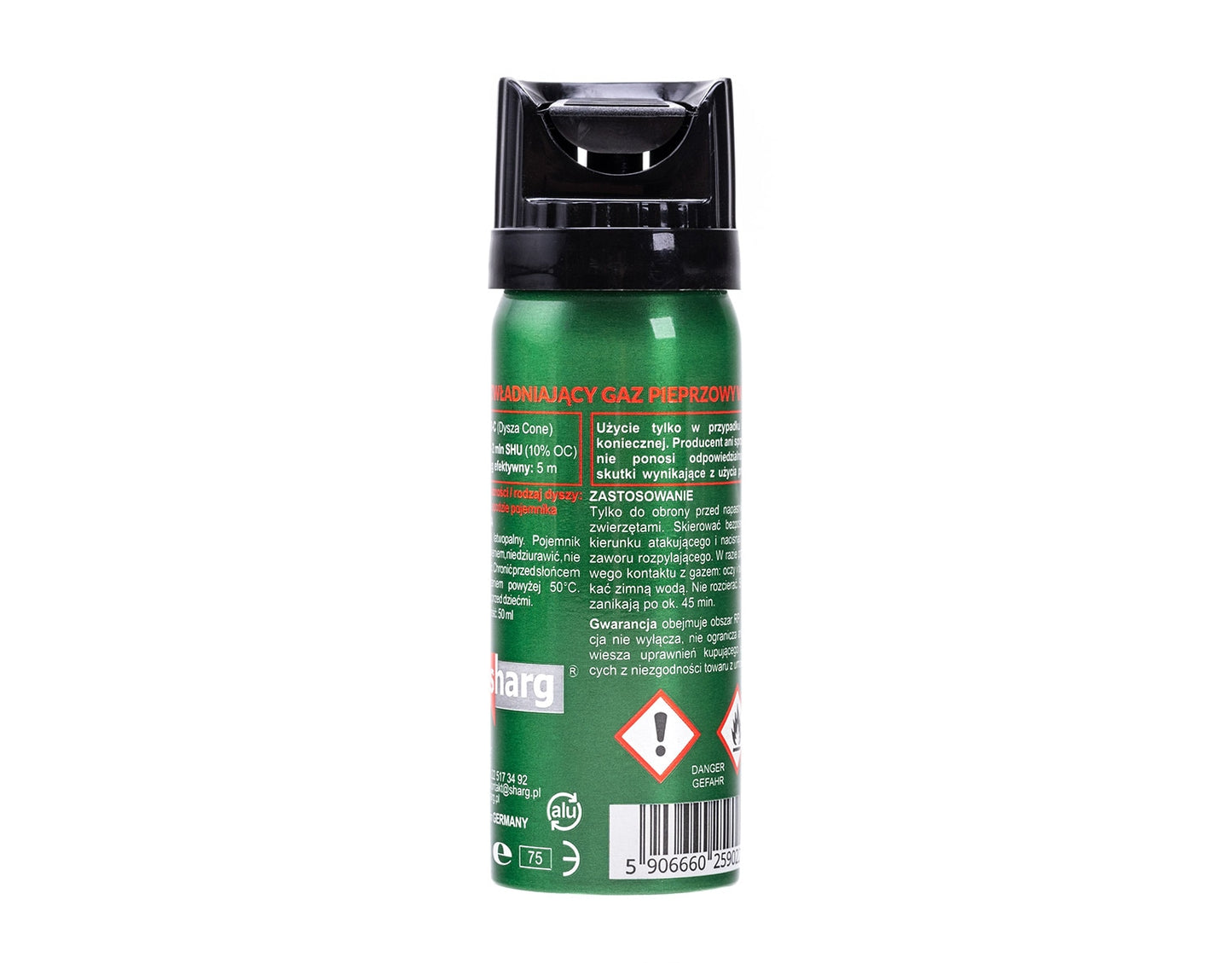 Gaz pieprzowy Nato Defense Military żel - stożek 50 ml