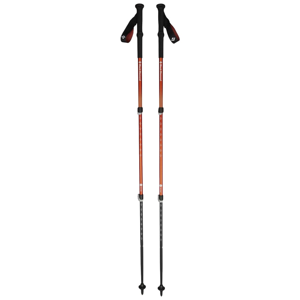 Kije trekkingowe Black Diamond Back Poles - Burnt Sienna