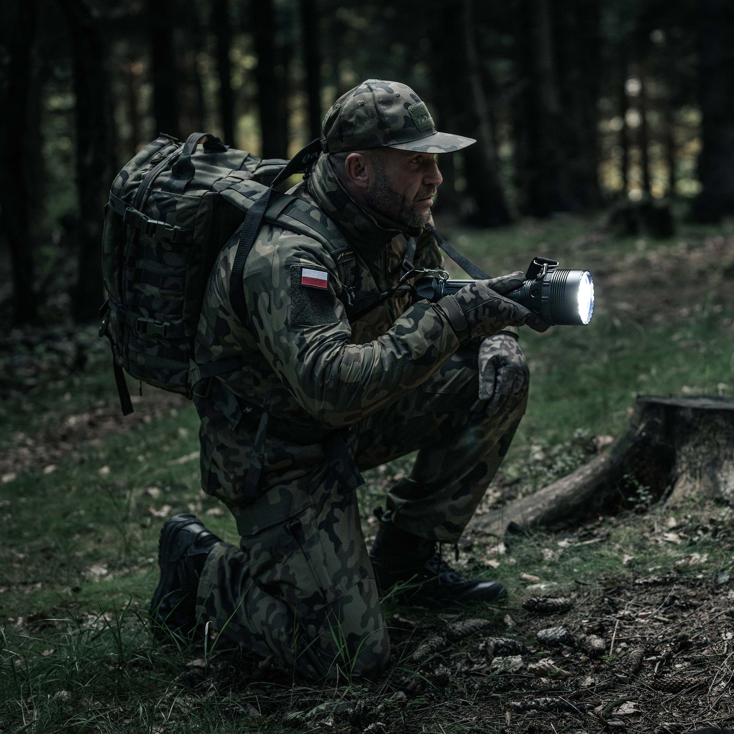 Latarka akumulatorowa Olight X9R Marauder - 25000 lumenów