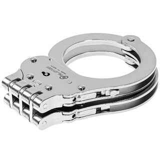 Kajdanki zawiasowe Alcyon Hinge Steel srebrne