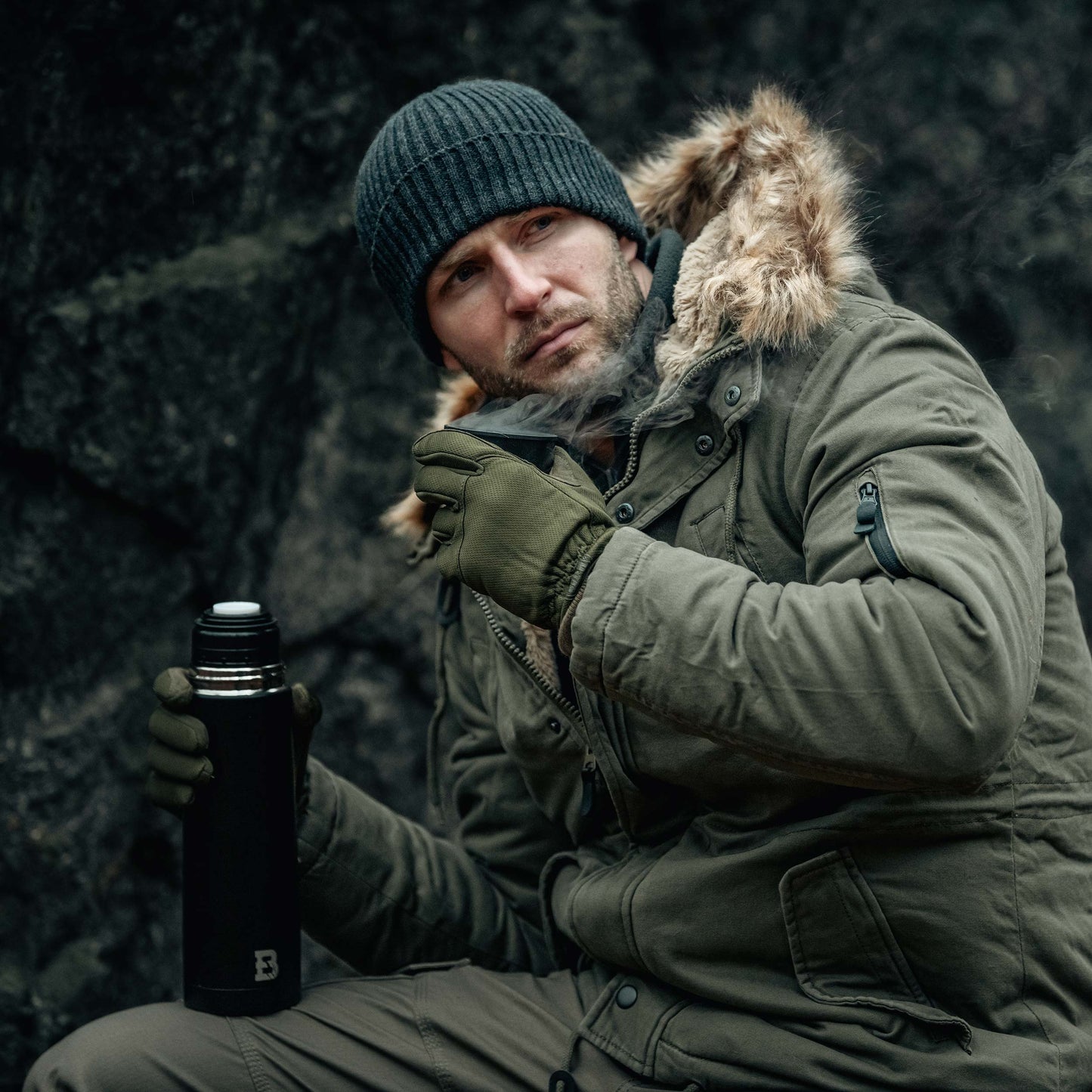 Termos Badger Outdoor Liquid 750 ml - Black