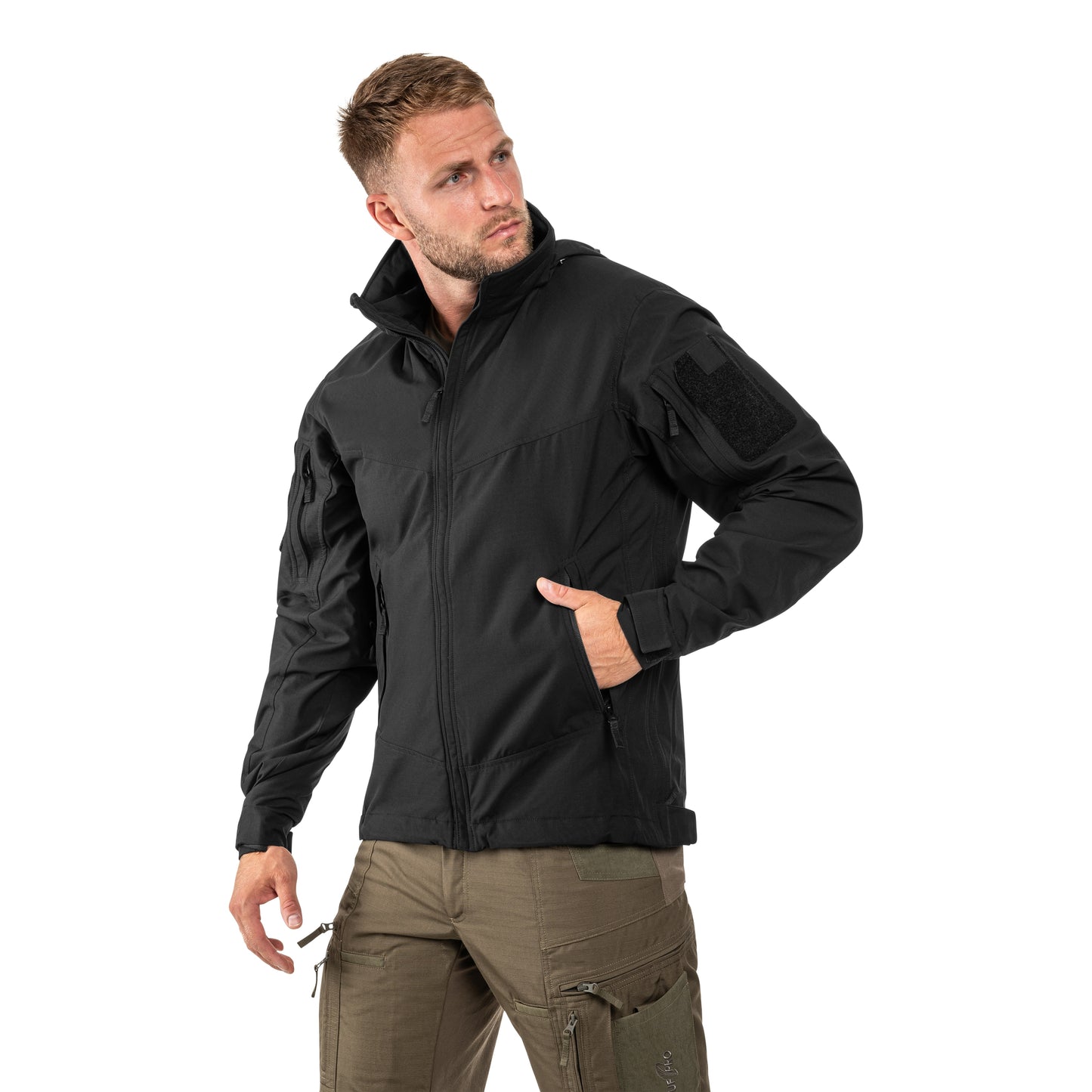 Kurtka UF PRO Delta Eagle Gen.3 Tactical Softshell - Black