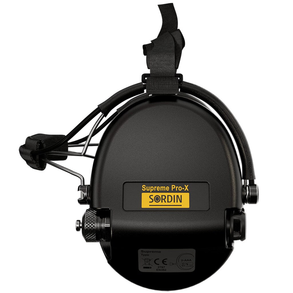 Ochronniki słuchu aktywne Sordin Supreme Pro-X Neckband - Black