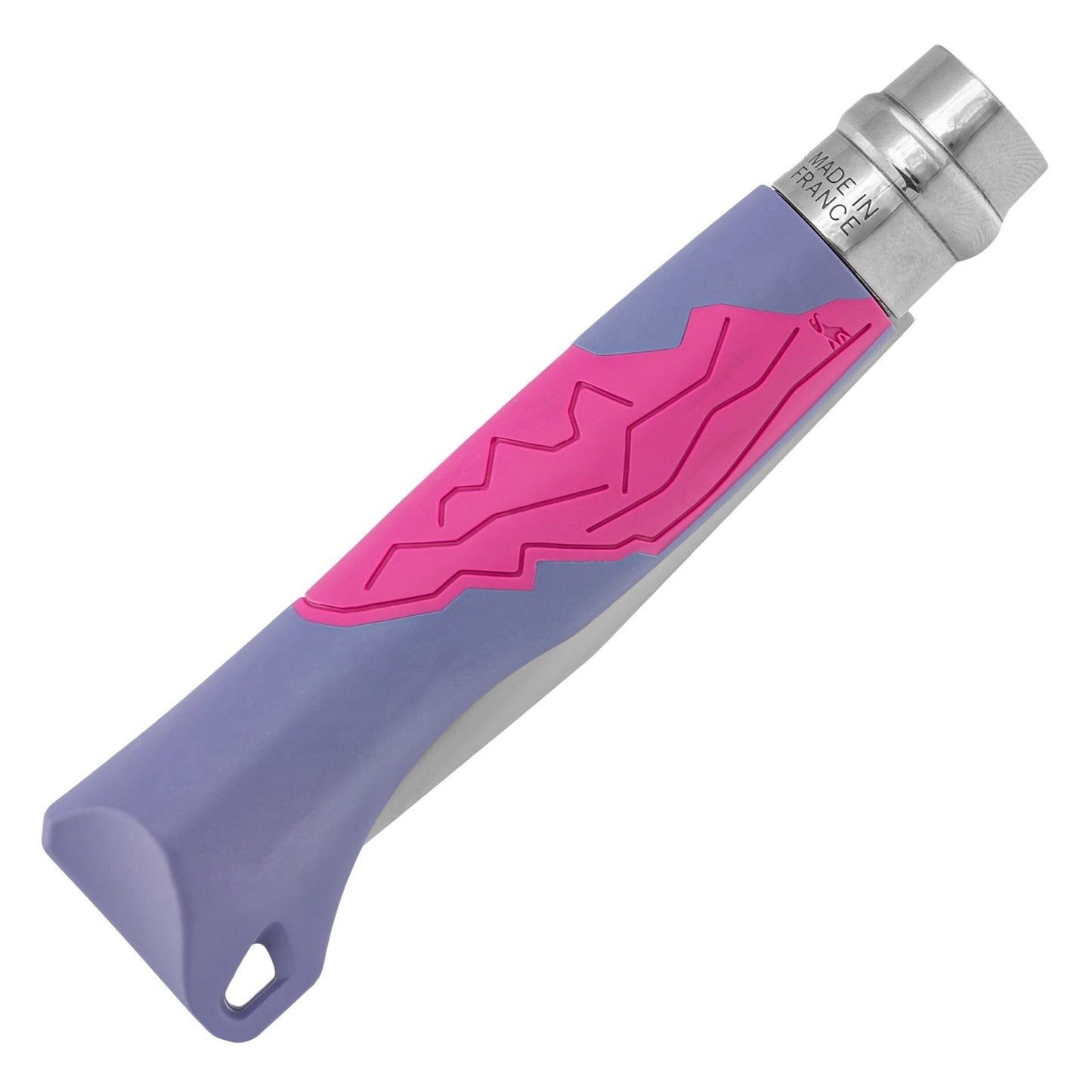 Nóż składany Opinel No.07 Outdoor Junior - Violet/Fuchsia
