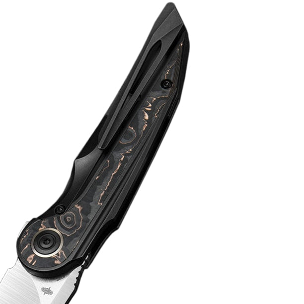 Nóż składany Bestech Knives Blind Fury - Satin/Black Bronzed Titanium Copper Carbon Fiber
