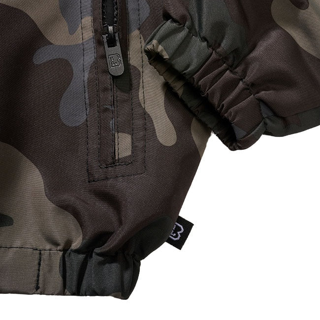 Kurtka dziecięca Brandit Summer Windbreaker Frontzip - Dark Camo