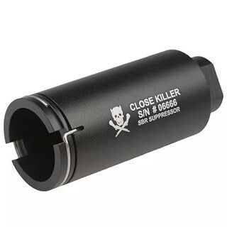 Tłumik płomienia ASG Element Close Killer - Czarny