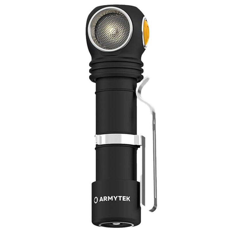 Latarka czołowa i kątowa Armytek Wizard C2 WG Magnet USB White - 1100 lumenów