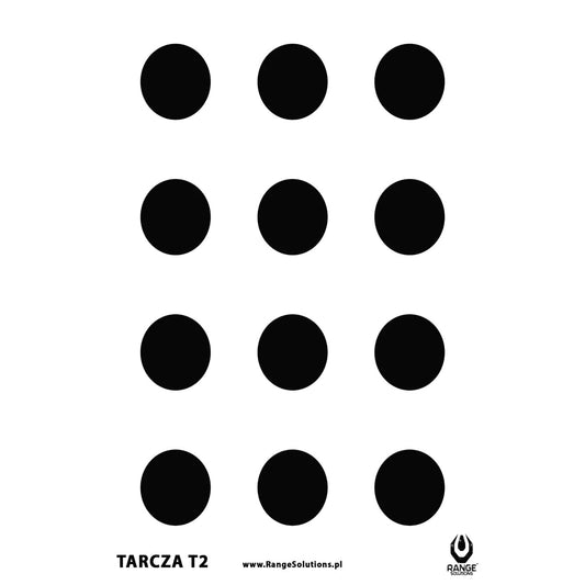 Tarcze strzeleckie Range Solutions T2 - 50 szt.
