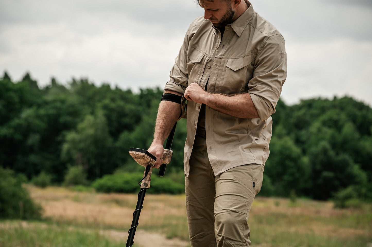 Koszula Helikon Defender Mk2 PolyCotton Ripstop Long Sleeve - Khaki