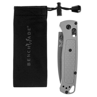 Nóż składany Benchmade Bugout CPM-S30V - Storm Gray Grivory
