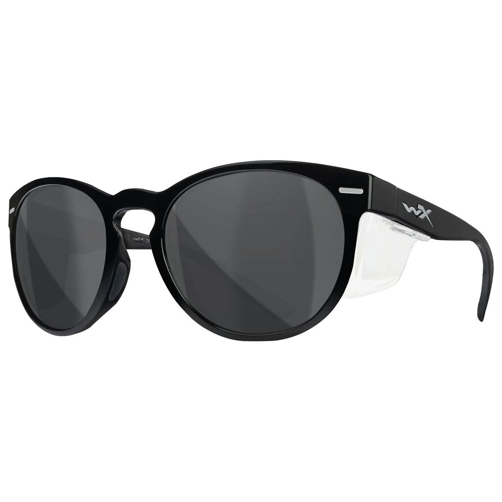 Okulary damskie Wiley X Covert - Grey/Gloss Black