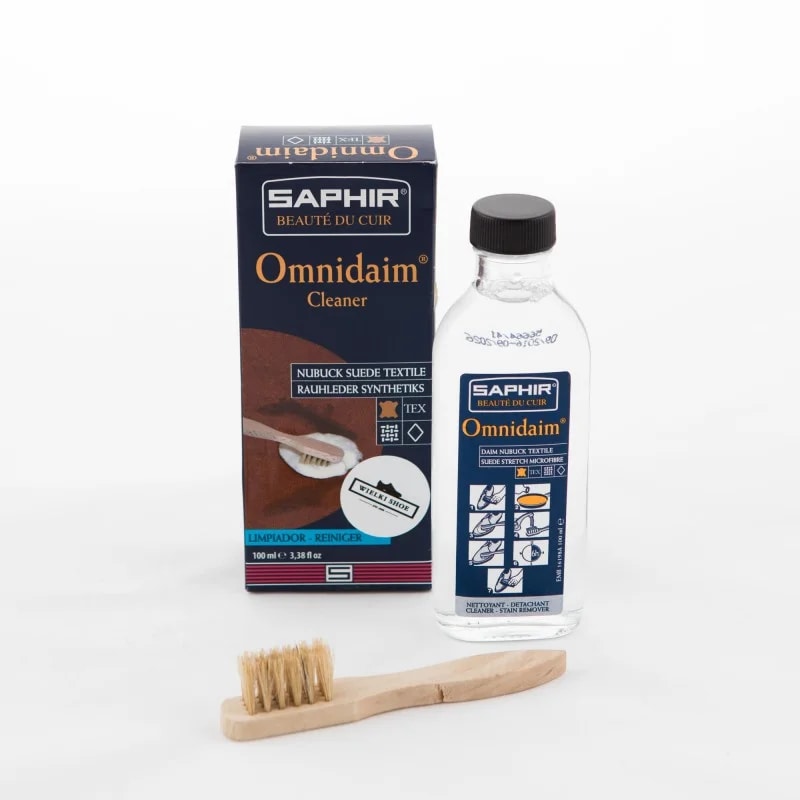 Płyn do czyszczenia zamszu i nubuku Saphir BDC Suede Nubuck Cleaner Omnidaim 100 ml