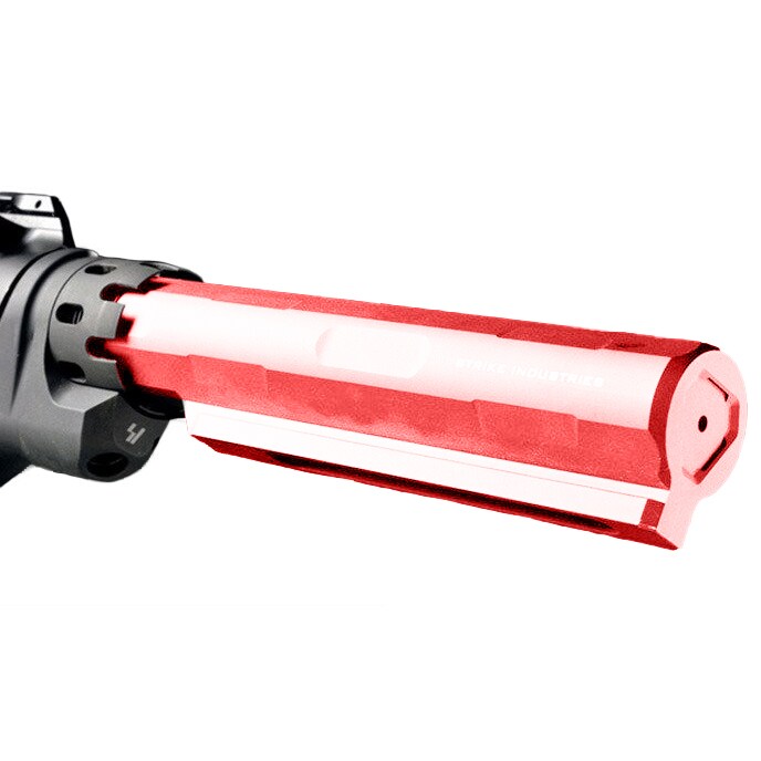 Prowadnica kolby Strike Industries Advanced Receiver Extension do karabinków AR15 - Red