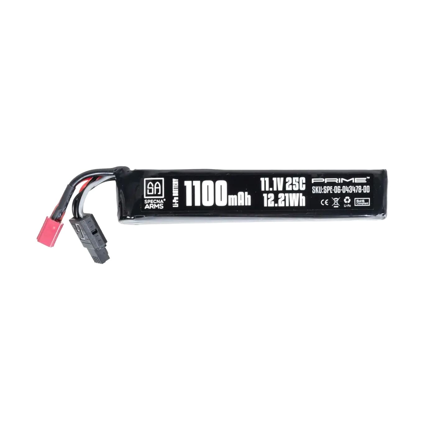Zestaw akumulator ASG Specna Arms Li-Po 11,1 V 1100 mAh G-Tech + ładowarka 10 W Easy Nano Charger