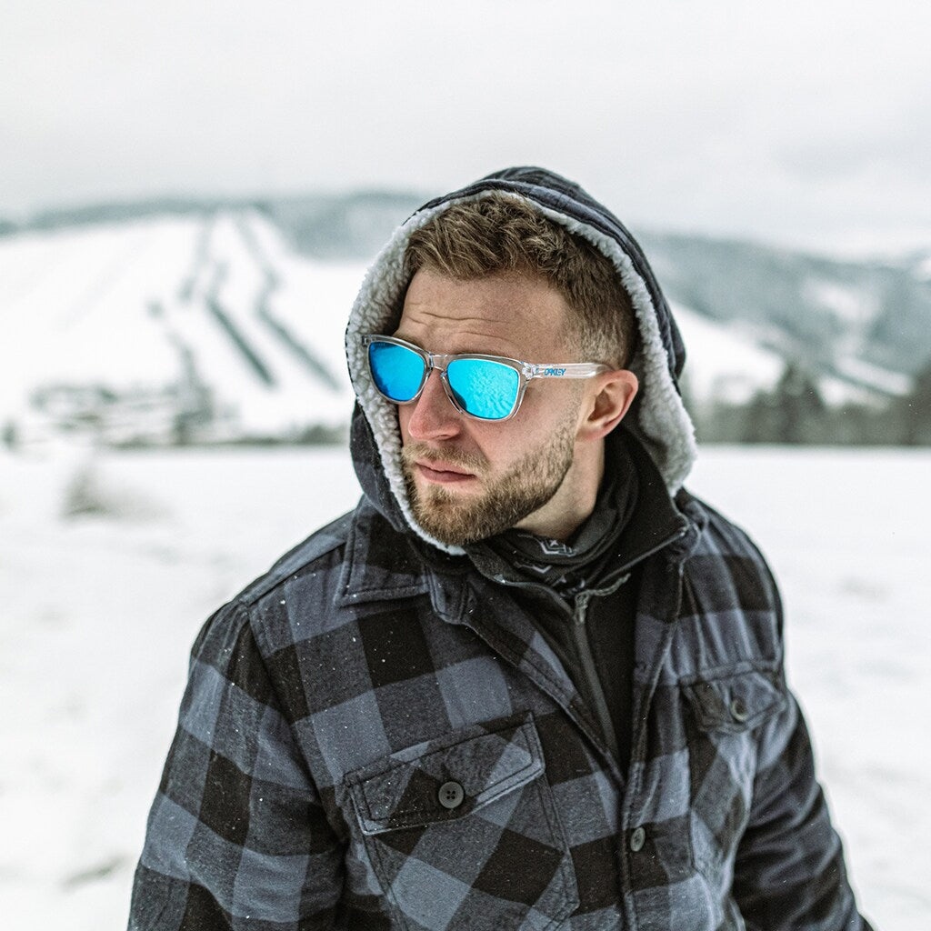Okulary przeciwsłoneczne Oakley Frogskins Crystal Clear Prizm Sapphire