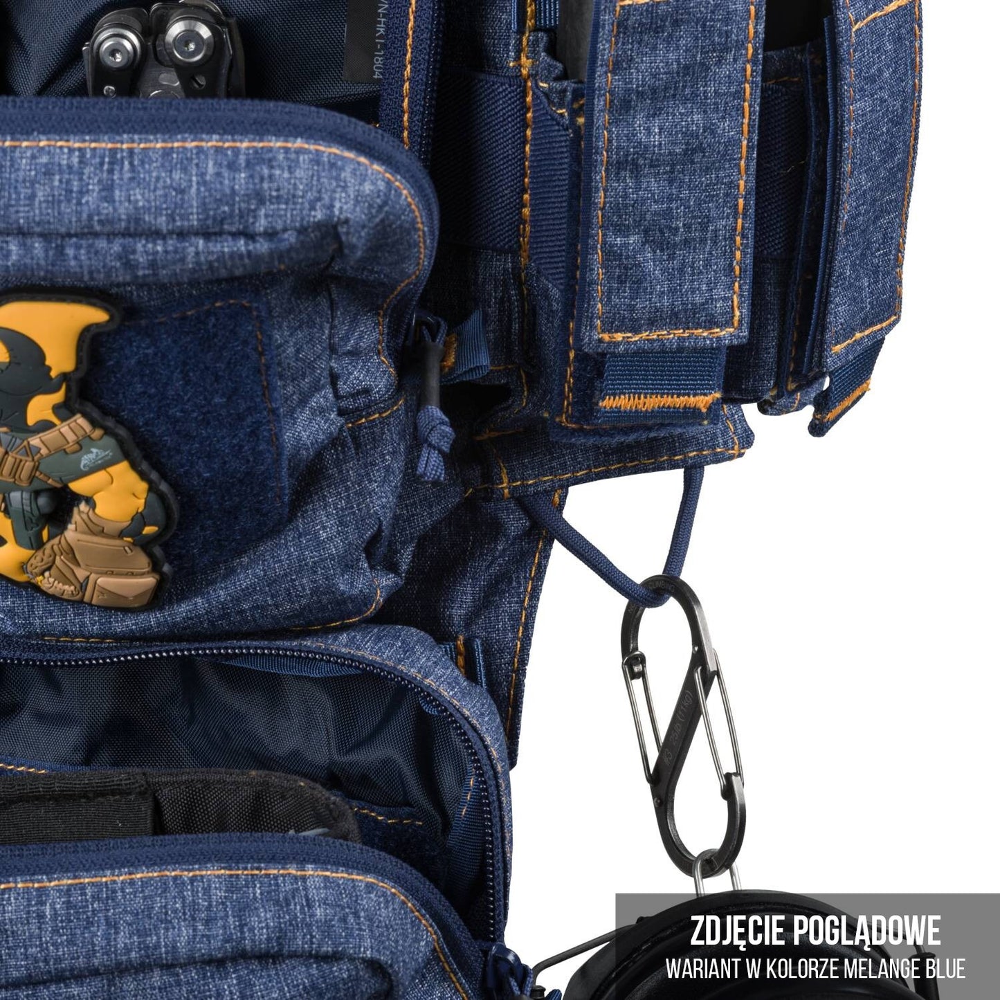Kamizelka taktyczna Helikon Training Mini Rig Nylon - Melange Grey