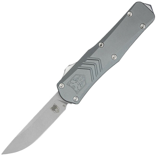 Nóż sprężynowy CobraTec OTF Small FS-X Gen.2 - Grey