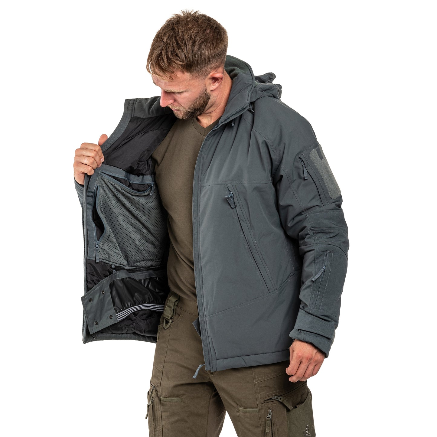 Kurtka UF PRO Delta OL 4.0 Tactical Winter Jacket - Steel Grey