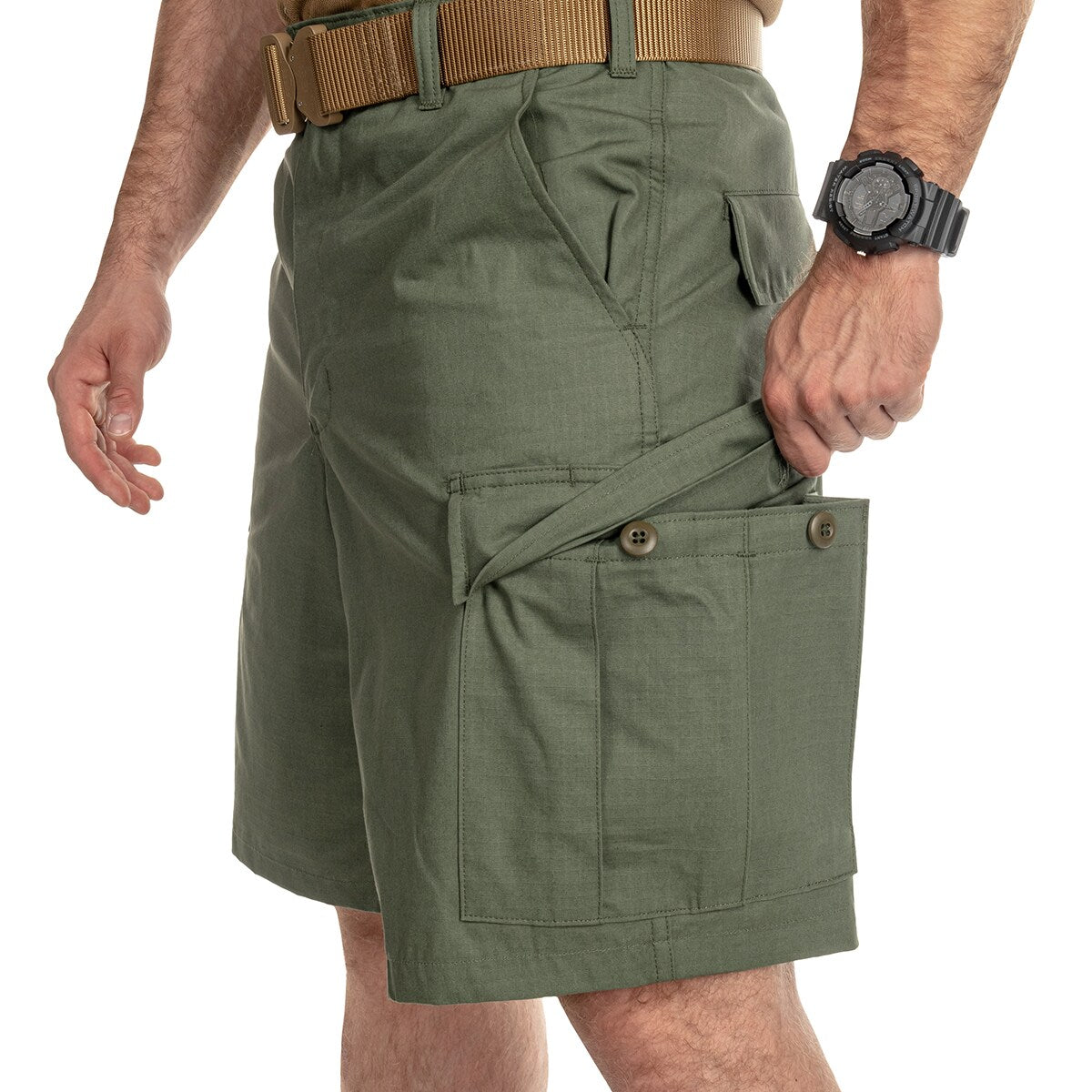 Szorty Tru-Spec BDU Cotton RipStop - Olive Drab
