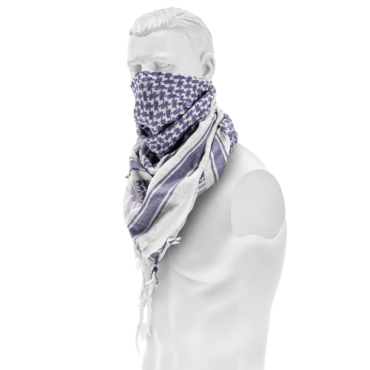 Arafatka chusta ochronna Brandit - Blue/White