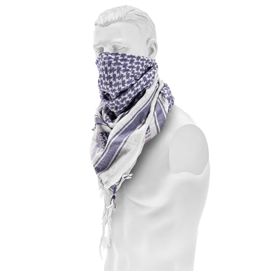 Arafatka chusta ochronna Brandit - Blue/White