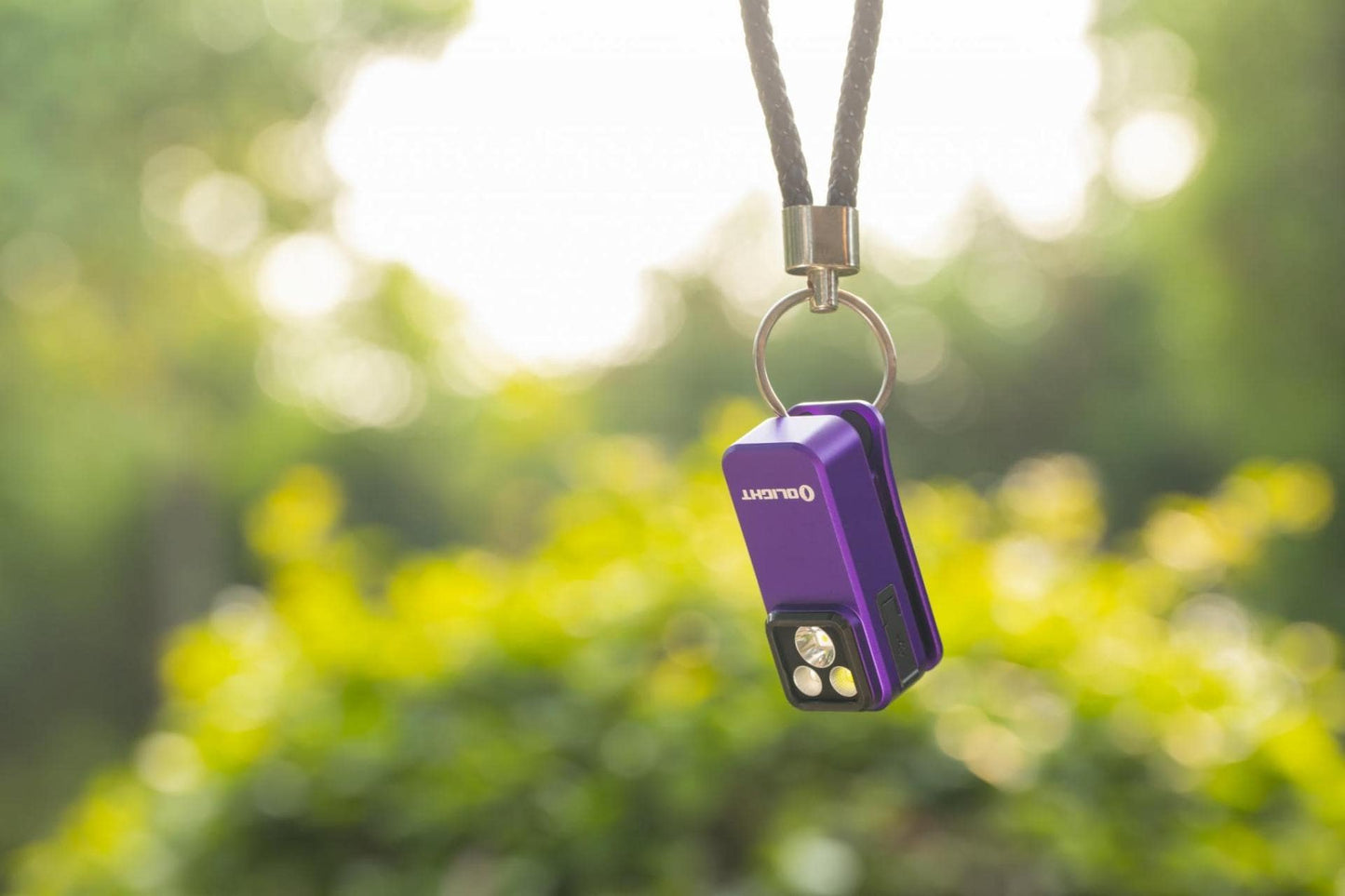 Latarka akumulatorowa Olight Oclip Pro Purple - 500 lumenów