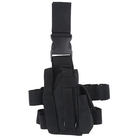 Kabura udowa GFC Tactical z ładownicą na magazynek - Czarna