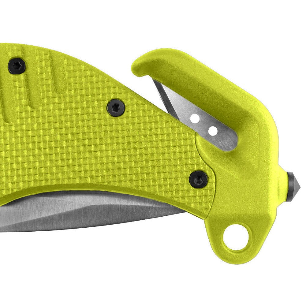 Nóż składany ratowniczy ESP Rescue Knife RKY-02 - Yellow