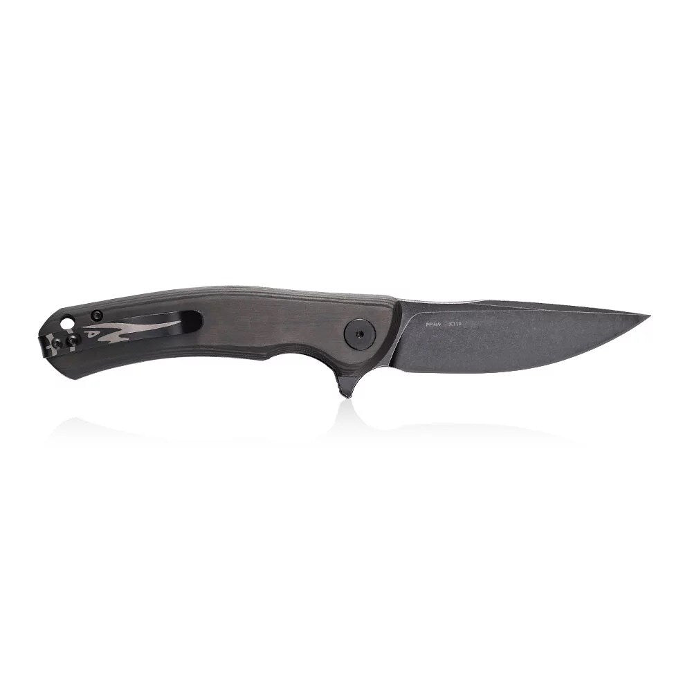 Nóż składany Petrified Fish Warrior PF-949 CDW - Carbon Fiber/Black Stonewash