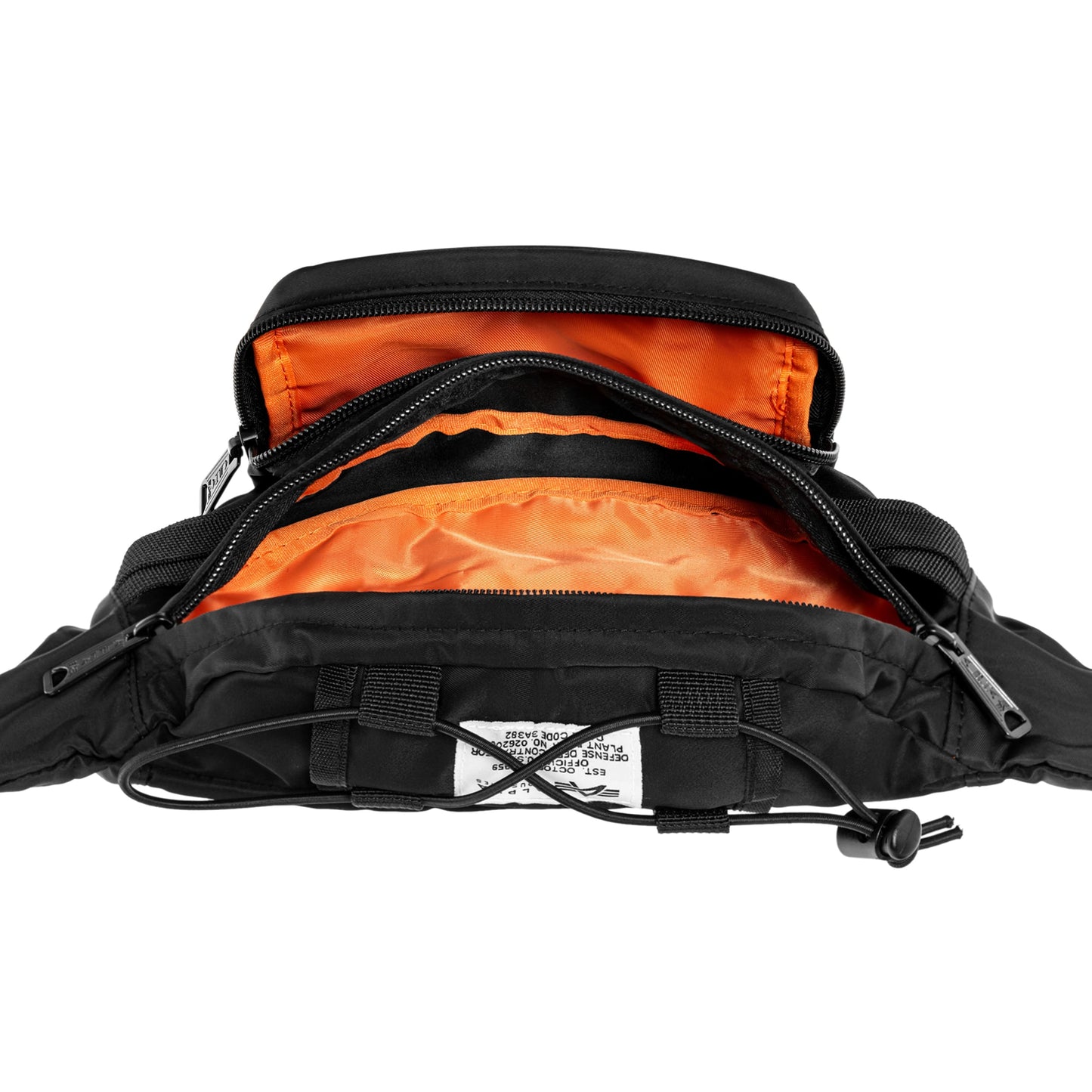 Nerka Alpha Industries Tactical Waist Bag - Black