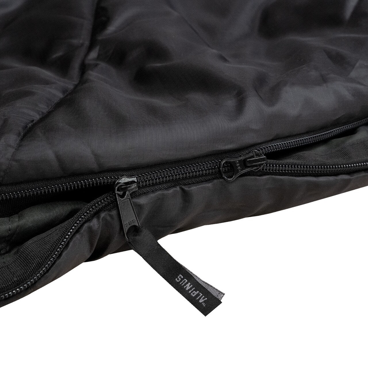 Śpiwór Alpinus Classic 1250 g Czarny - lewy