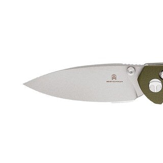 Nóż składany Bestechman Ronan Stonewash - OD Green