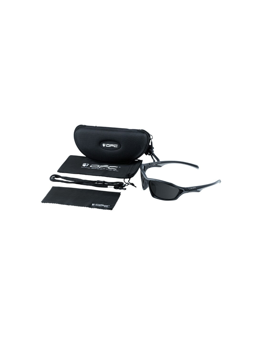 Okulary przeciwsłoneczne OPC Hydro Aquaraider Black Grey Smoke