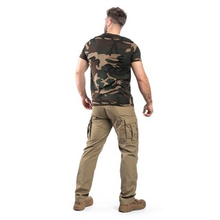 Koszulka T-shirt Alpha Industries Basic - Woodland Camo 65