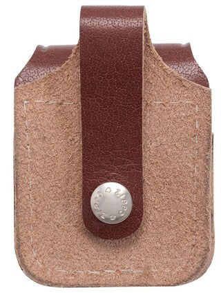 Etui na zapalniczkę Zippo ze szlufką - Brązowe