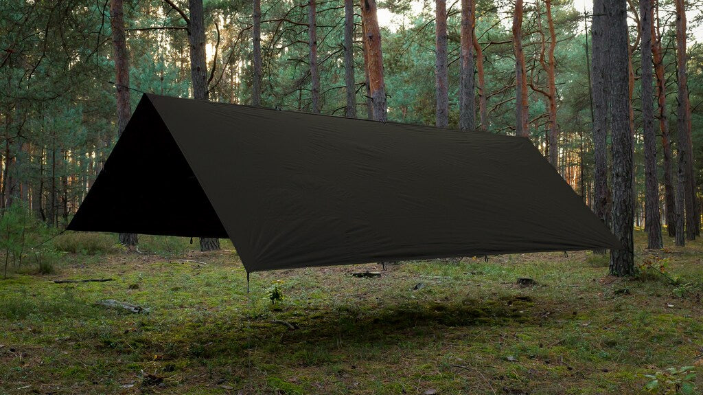 Płachta biwakowa TigerWood Tarp T2 3 x 4 m - Dark Khaki